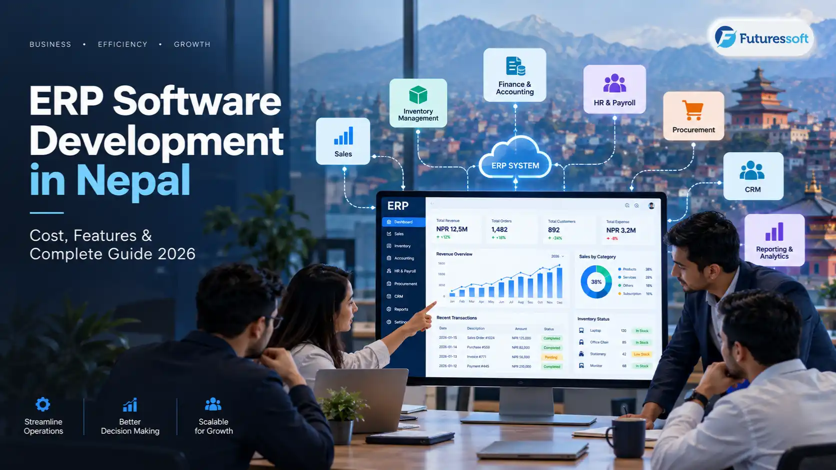 ERP Software Development in Nepal 2026