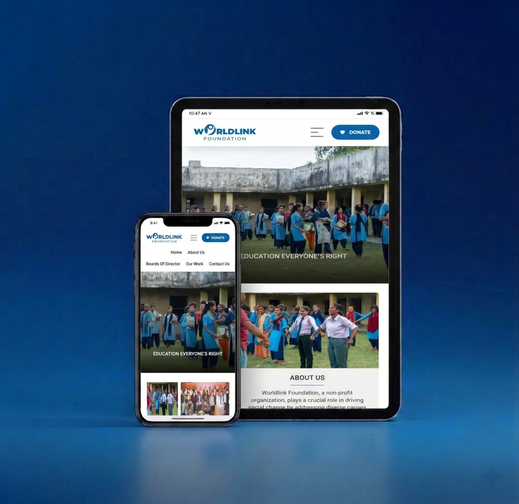 WorldLink Foundation Website Development